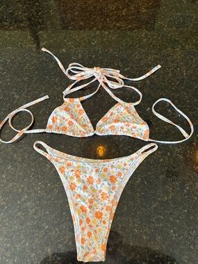 CIDER String Triangle Bikini